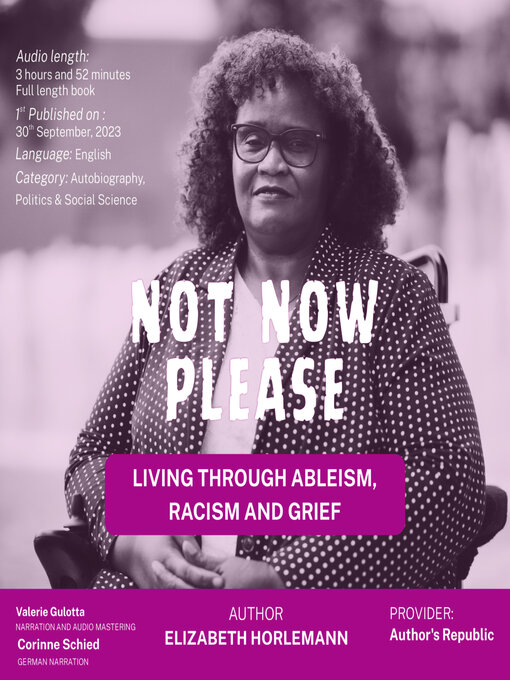 Cover image for Not Now Please